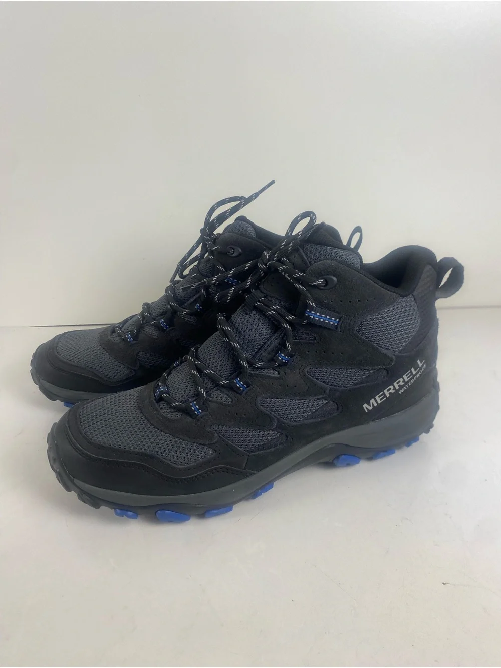 Merrell Black Waterproof Hiking Ankle Boots Size 9.5
